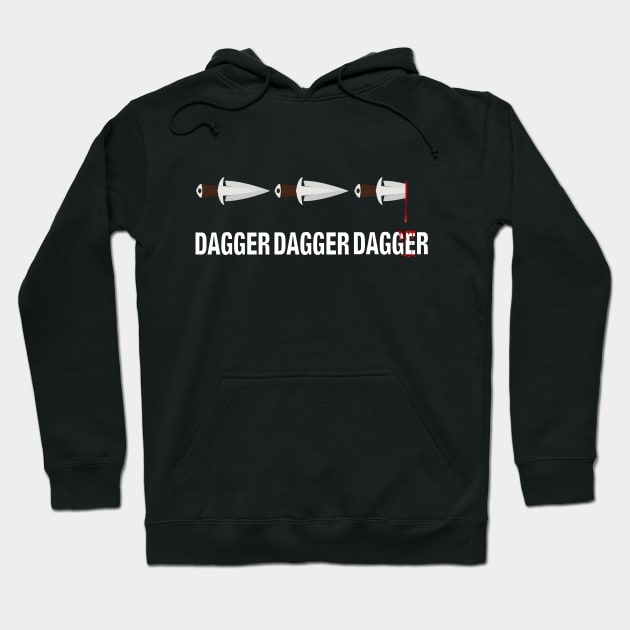 Dagger Dagger Dagger Hoodie by LastLadyJane